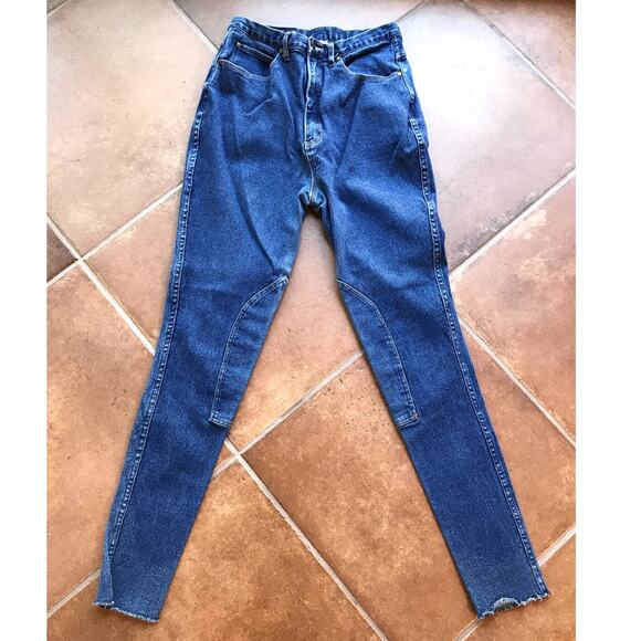Hac Tac Basics Denim Equestrian - Horse Riding Jeans - Jeggings size 12 - Picture 5 of 6
